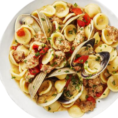 Fresh pasta with seafood(mì ý tươi với hải sản)