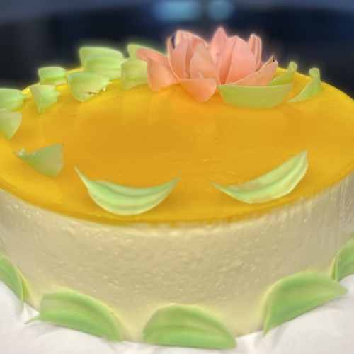Passion fruit cheese cake