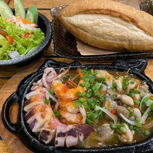 Hàu né hải sản